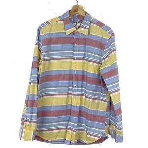 Club Room Casual Slim Fit Striped Button Down